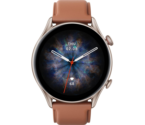 Amazfit Amazfit GTR 3 Pro Brown Leather - 693124 - zdjęcie 2